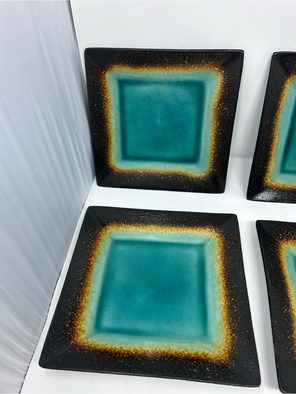 Better Homes and Gardens Jade Salad Plate 8 inch 6 plates - Picture 4 of 6